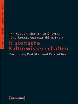 cover image of Historische Kulturwissenschaften
